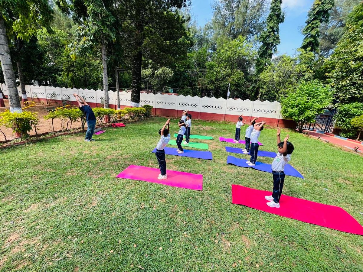 Sree26618223's tweet photo. Yoga day at Ankur Play School https://t.co/NYShAoKnEC