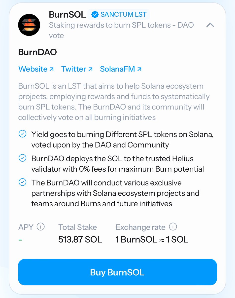 BurnSOL (@officialburnsol) on Twitter photo 513 SOL ~$70,000 is currently staked with BurnSOL 🔥🤯
Hold BurnSOL to earn FireBalls™ ☄️🔥
The more SOL staked with BurnSOL, the more $CLOUD by <a href="/sanctumso/">sanctum ☁️</a> will be burned. 🔥🤝☁️
Check your FireBall™ balance here: 💰
fireballs.burnsol.com
Stake with BurnSOL here: 🔥🥩 513 SOL ~$70,000 is currently staked with BurnSOL 🔥🤯
Hold BurnSOL to earn FireBalls™ ☄️🔥
The more SOL staked with BurnSOL, the more $CLOUD by <a href="/sanctumso/">sanctum ☁️</a> will be burned. 🔥🤝☁️
Check your FireBall™ balance here: 💰
fireballs.burnsol.com
Stake with BurnSOL here: 🔥🥩