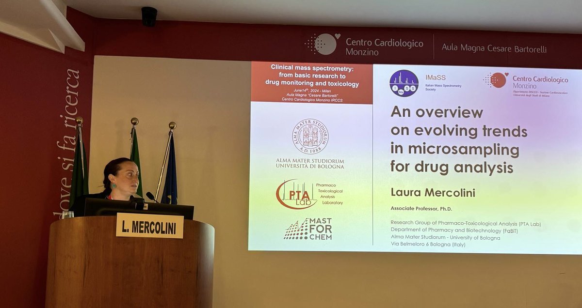 PTA_Lab's tweet image. High level scientific conference organized by @IMaSS_Official @andrearmirotti and @Fond_IEOMONZINO where @Laura_Mercolini presented about #microsampling and @mandrill_one about miniaturized sample prep👏🏻👏🏻