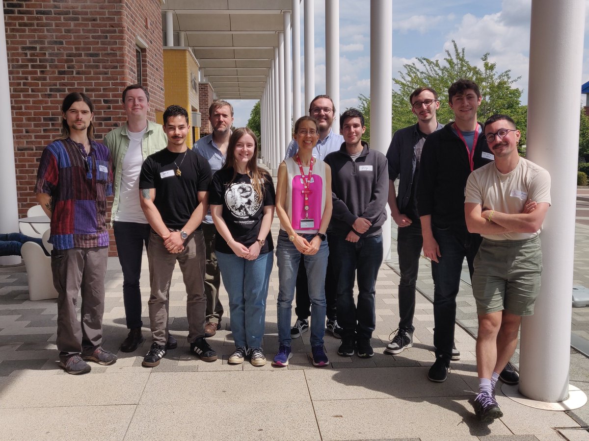 Rachel Stubbington (@rstubbington) on Twitter photo My research group—the Temporary Stream Dream Team—June 2024. From L–R: Billy, <a href="/OliverLongstaf1/">Oliver Longstaffe</a>, Lewis, Simon, Robyn, me, <a href="/HallamMason1/">Hallam Mason</a>, Diego, <a href="/RobertIanColli2/">Robert Ian Collier</a>, <a href="/KieranGething/">Dr Kieran Gething</a> and <a href="/r_sarremejane/">Romain Sarremejane</a>. I love doing science with this lot😊! <a href="/NTUSciTech/">NTUScienceTechnology</a> <a href="/NTUBIOSCIENCES/">Dept of Biosciences, Nottingham Trent University</a> My research group—the Temporary Stream Dream Team—June 2024. From L–R: Billy, <a href="/OliverLongstaf1/">Oliver Longstaffe</a>, Lewis, Simon, Robyn, me, <a href="/HallamMason1/">Hallam Mason</a>, Diego, <a href="/RobertIanColli2/">Robert Ian Collier</a>, <a href="/KieranGething/">Dr Kieran Gething</a> and <a href="/r_sarremejane/">Romain Sarremejane</a>. I love doing science with this lot😊! <a href="/NTUSciTech/">NTUScienceTechnology</a> <a href="/NTUBIOSCIENCES/">Dept of Biosciences, Nottingham Trent University</a>