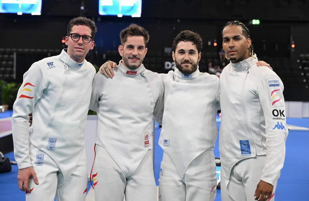 EL EQUIPO DE ESPADA MASCULINA ESPAÑOL ES TERCERO DE EUROPA!!!🔥 
 🥉 🇪🇺