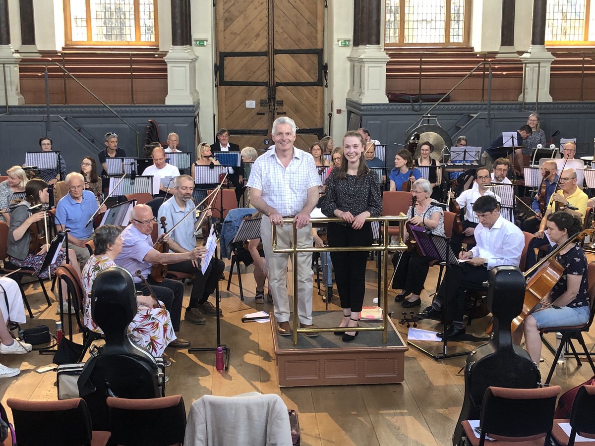 Oxford Symphony (@oxfordsymphony) on Twitter photo What a wonderful day for a concert. Especially when we’re playing the first performance of a work by <a href="/S_F_Jenkins/">Sarah Frances Jenkins</a> at the start of the programme. Rehearsing already! #oxfordconcert #musicoxford What a wonderful day for a concert. Especially when we’re playing the first performance of a work by <a href="/S_F_Jenkins/">Sarah Frances Jenkins</a> at the start of the programme. Rehearsing already! #oxfordconcert #musicoxford