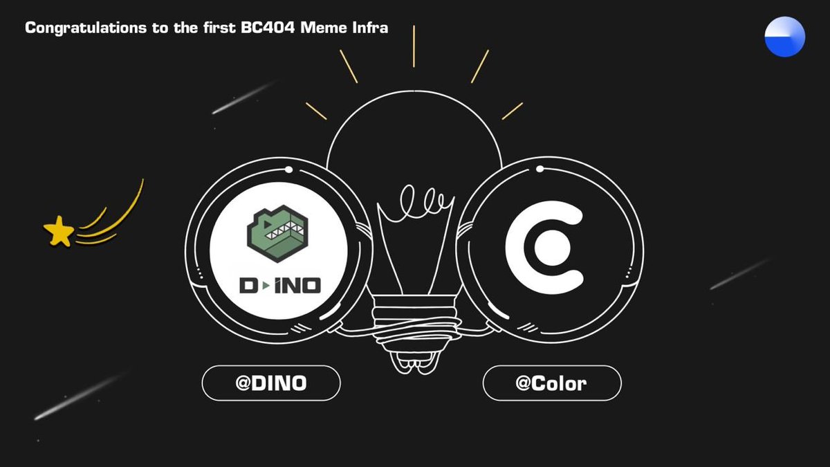 We are thrilled to announce our partnership with @Color_BC404

COLOR is a meme asset launchpad based on BC-404 token standard, building a new paradigm for memecoins &amp; NFTs with a deflationary concept. 

Excited to witness the launch of the new token standard by an amazing team on