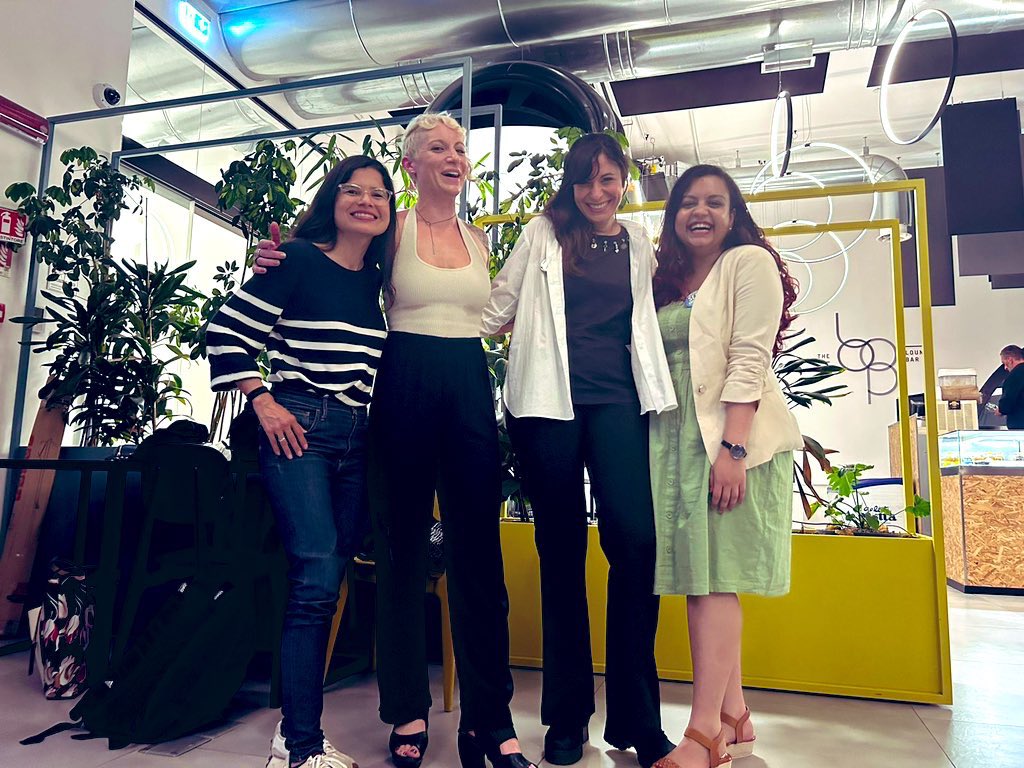 Beatrice Gamba (@geatricebi) on Twitter photo One year ago today!
Happiness to have shared the stage with such knowledgeable ladies!
Amazing <a href="/aleyda/">Aleyda Solis 🕊️</a> & <a href="/lilyraynyc/">Lily Ray 😏</a> and <a href="/wordliftit/">WordLift</a> very own <a href="/aiswarya95M/">Aiswarya Menon</a> ♥️ One year ago today!
Happiness to have shared the stage with such knowledgeable ladies!
Amazing <a href="/aleyda/">Aleyda Solis 🕊️</a> & <a href="/lilyraynyc/">Lily Ray 😏</a> and <a href="/wordliftit/">WordLift</a> very own <a href="/aiswarya95M/">Aiswarya Menon</a> ♥️