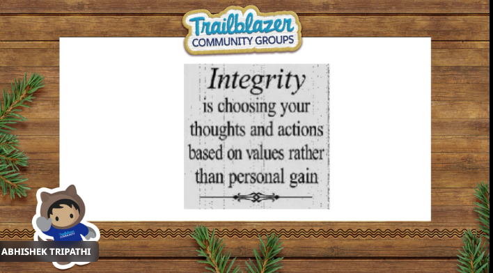 #trailblazercommunity <a href="/sfdevgorakhpur/">Salesforce Developer Group, Gorakhpur, India</a> <a href="/SunnyPatwa98/">Sunny Patwa</a> <a href="/ABHISHE44163964/">ABHISHEK TRIPATHI</a> 
staying committed