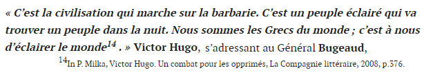 ExBoubou's tweet photo. @polemix Hugo était quand même un pro colonisation (Algérie ; Afrique) croyait en une "mission civilisatrice" https://t.co/KQ2yzChUy9