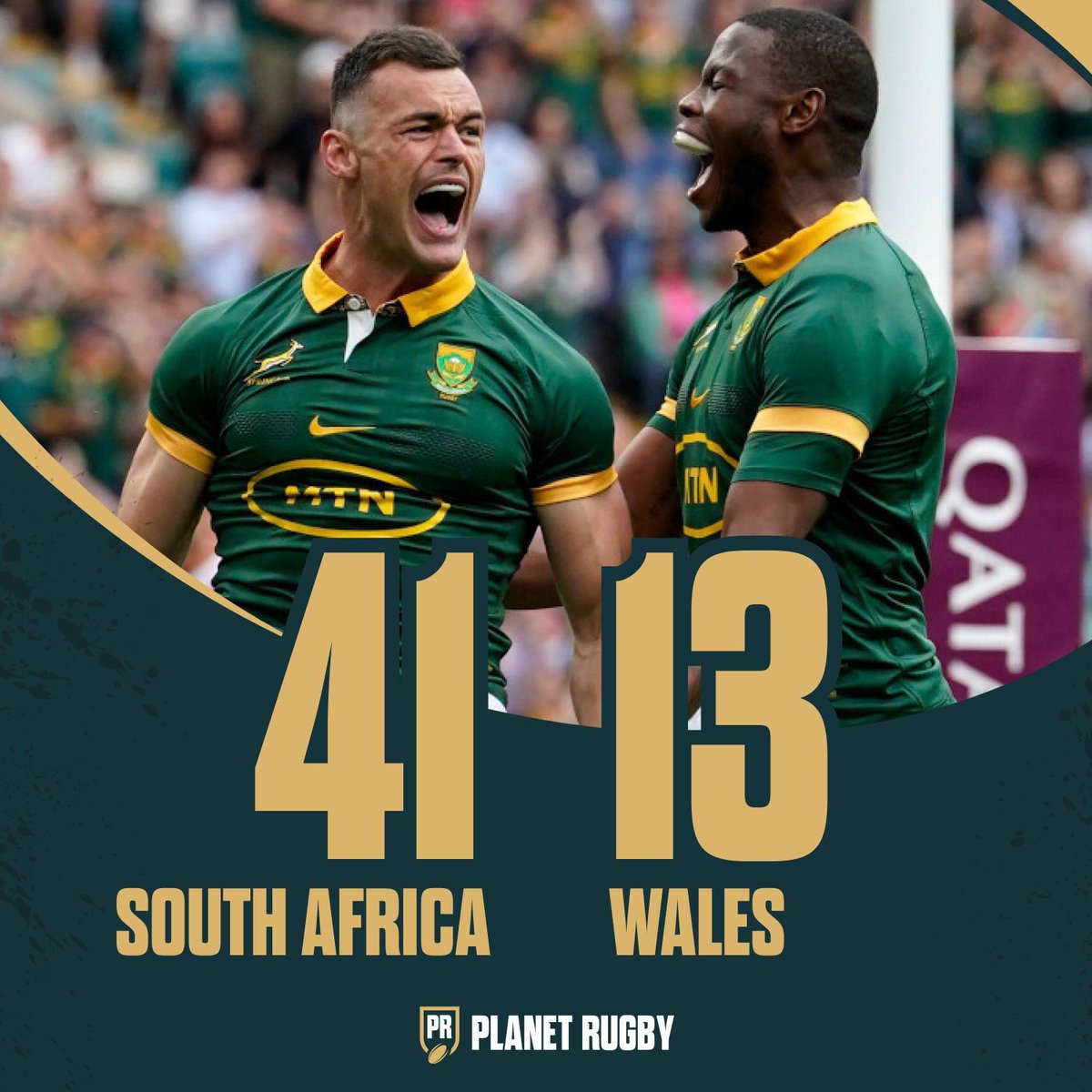 🇿🇦 SPRINGBOKS START THE YEAR WITH FIVE-TRY WIN OVER WALES!

#RSAvWAL