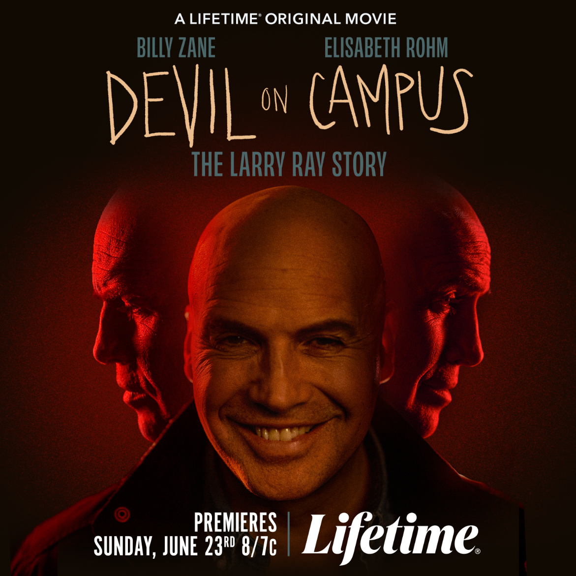 Frndly TV on X: "When ex-con Larry Ray (@BillyZane) moves into his  daughter's dorm, he manipulates her friends, preying on their insecurities  and creating false memories of trauma. Devil on Campus: The