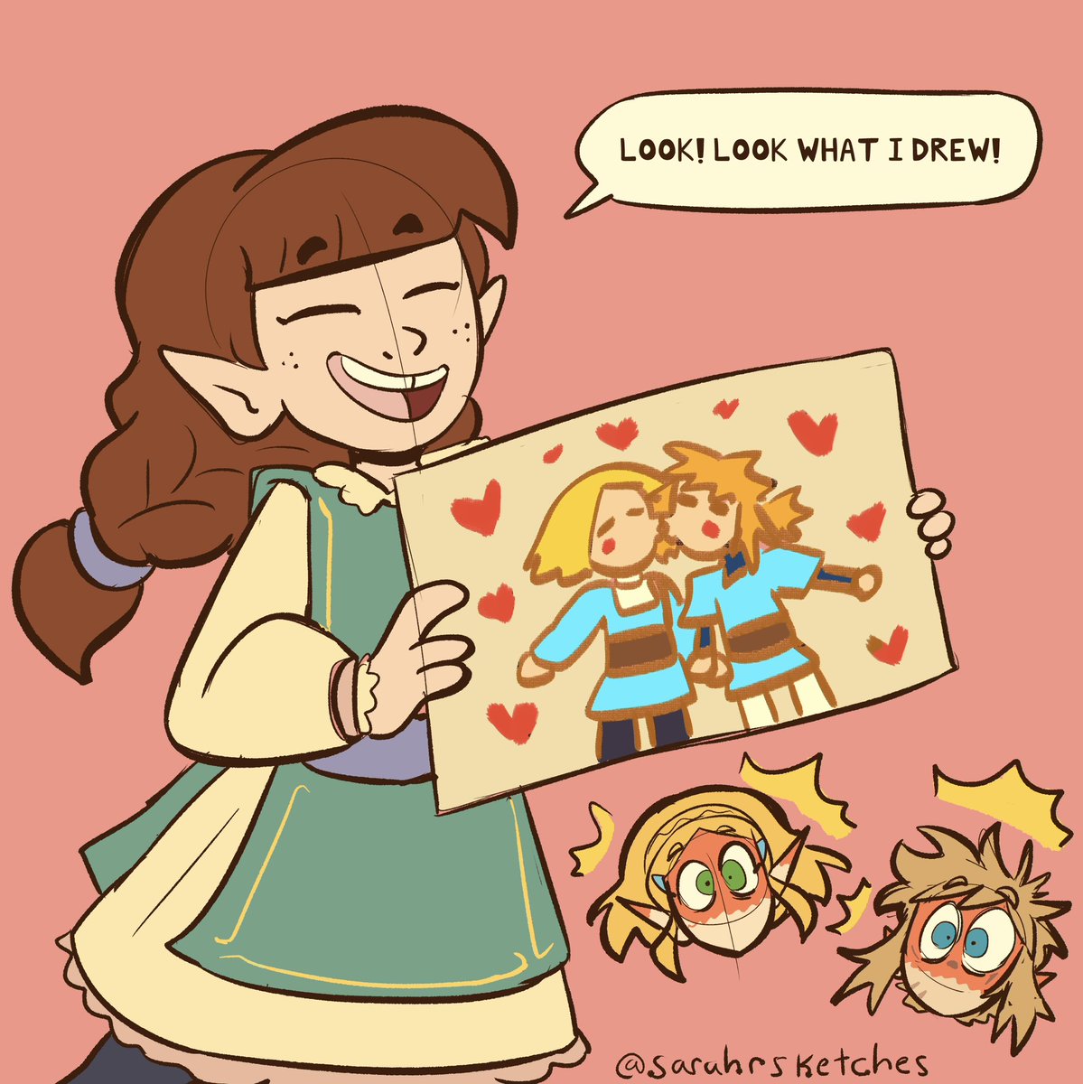 2/3) Looks like she's a Zelink shipper 🤭