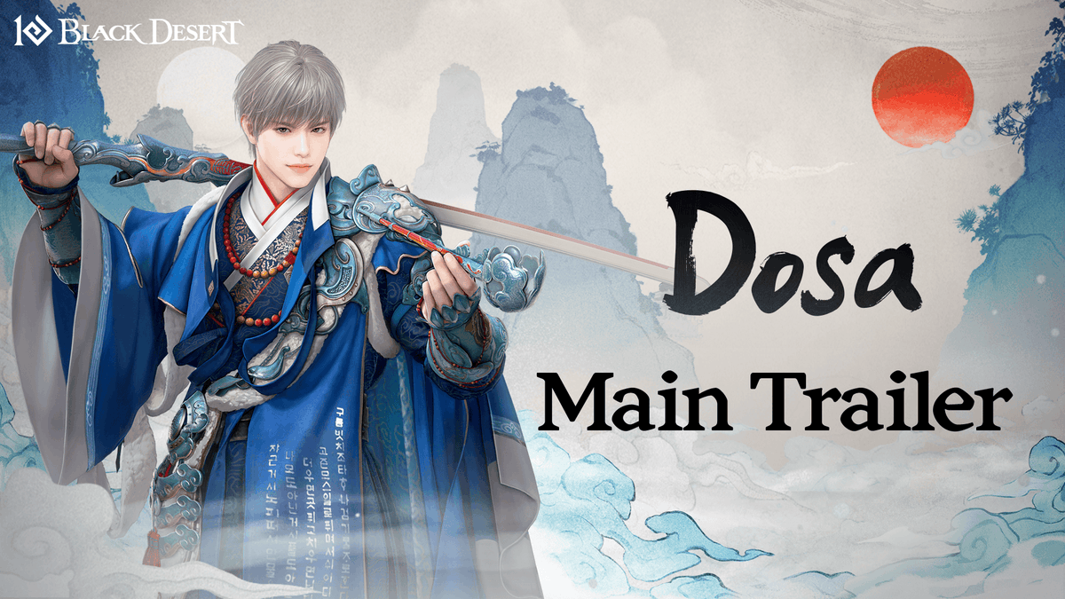 NewsBlackDesert's tweet photo. #BlackDesert #HeidelBall2024  

⚔️ Ready your blades... ⚔️ 
Dosa, the master of swords and Do arts, is preparing for battle! Black Desert's newest class arrives July 3!  

Watch the New Class "Dosa" Trailer below! 👇  
https://t.co/8Q3vseutvN https://t.co/BEWvVv1Ftr