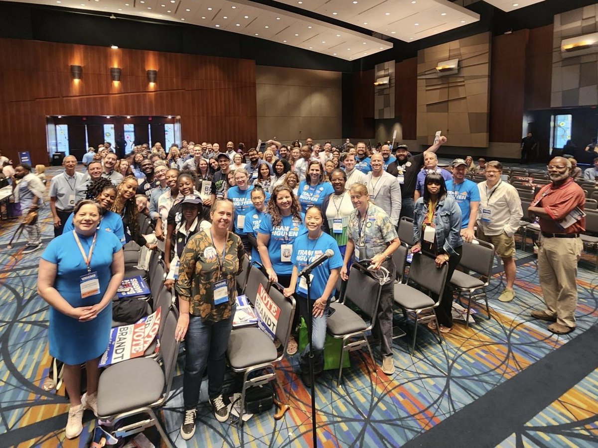 Jennifer McClellan (@jennmcclellanva) on Twitter photo The CD4 Democratic Delegation is fired up for the 2024 <a href="/vademocrats/">Virginia Democrats</a> convention. The CD4 Democratic Delegation is fired up for the 2024 <a href="/vademocrats/">Virginia Democrats</a> convention.