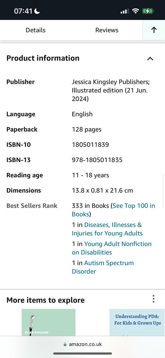 LauraKerbey's tweet image. Thank you to everyone who joined @_MissingTheMark & I at our book launch last night. We are both so grateful for your support and for making “The Teen’s Guide to PDA” an Amazon Best Seller already! Available now via @JKPBooks