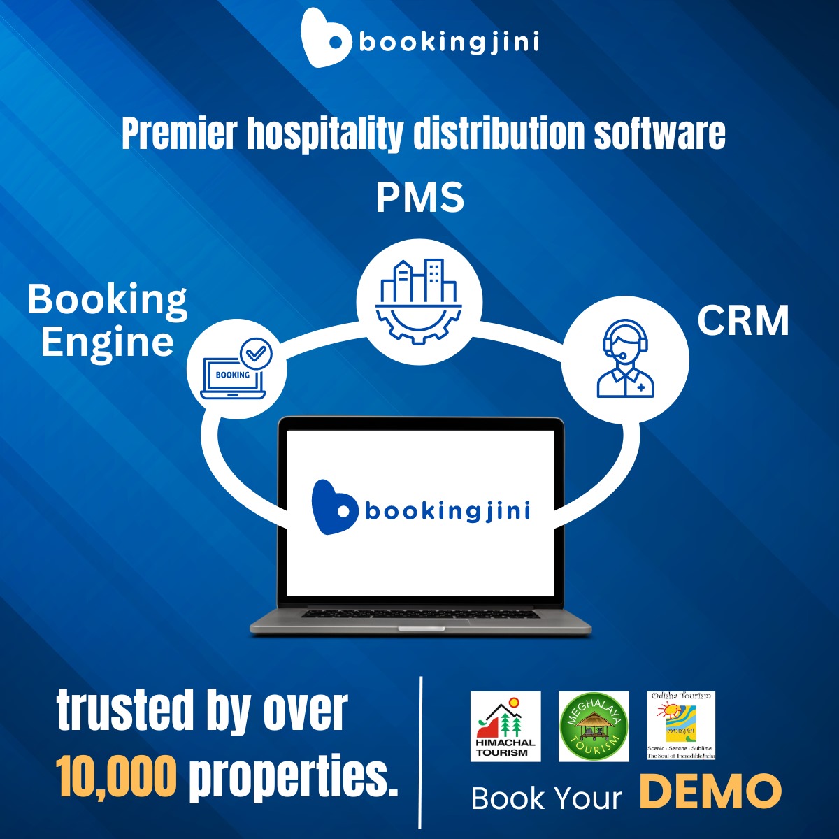 bookingjini's tweet photo. Maximize your reach and efficiency with our premier hospitality distribution software. 🏨🚀

Website- https://t.co/PBSSH81ni2

#Bookingjini #Hospitalitysoftware #bookingengine #propertymanagementsoftware #crmsoftware #hoteltechnology #smartsolution #HospitalitySuccess https://t.co/d7fNaQHMhp