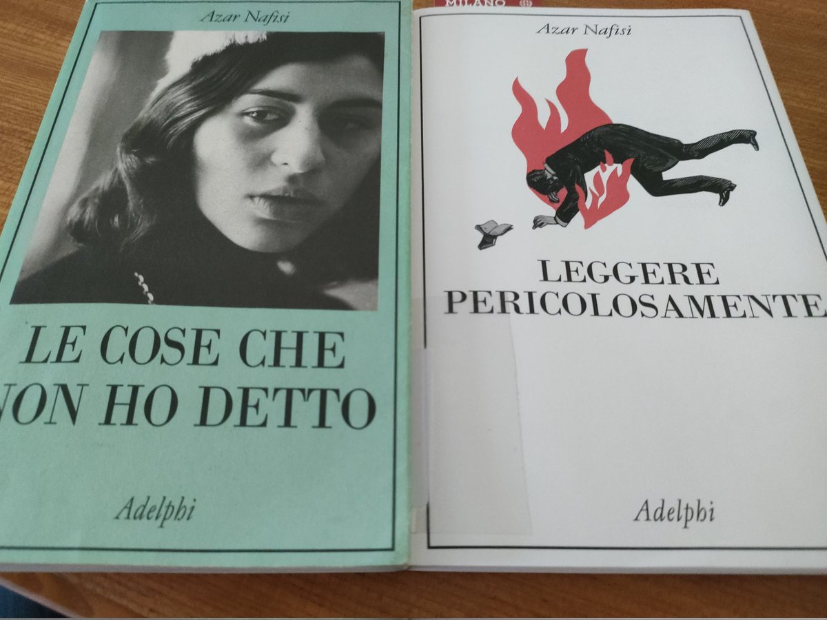 danieledv79's tweet image. Letture consigliate. #AzarNafisi #Adelphi