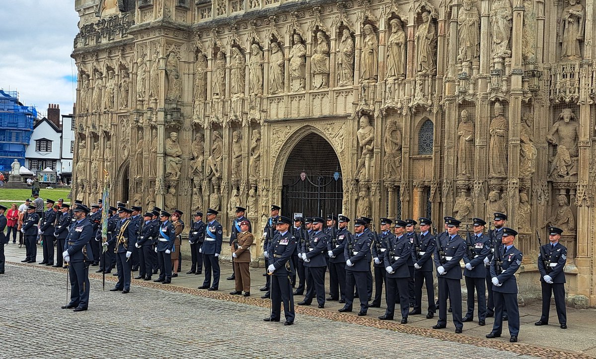 Chris Palmer (@chrisjipalmer) on Twitter photo .<a href="/RAFBrizeNorton/">RAF Brize Norton</a> exercising the freedom of the city. <a href="/ExeterCouncil/">Exeter City Council</a> <a href="/ExeterCathedral/">ExeterCathedral</a> <a href="/LordMayorExeter/">Lord Mayor of Exeter</a> .<a href="/RAFBrizeNorton/">RAF Brize Norton</a> exercising the freedom of the city. <a href="/ExeterCouncil/">Exeter City Council</a> <a href="/ExeterCathedral/">ExeterCathedral</a> <a href="/LordMayorExeter/">Lord Mayor of Exeter</a>