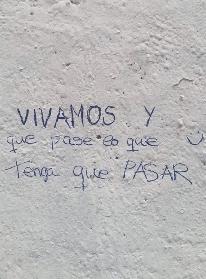 que pase lo que tenga que pasar
