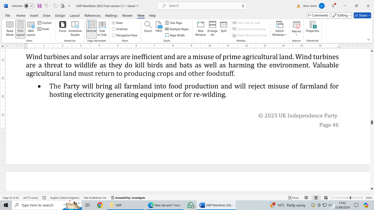 The Labour Manifesto has 87 words on Farming points out <a href="/JeremyClarkson/">Jeremy Clarkson</a> <a href="/ClarksonsFarm1/">ClarksonsFarm</a>

The <a href="/UKIP/">UKIP</a> 🇬🇧 <a href="/UKIPAgriculture/">UKIP Agricultural Spokesperson</a> Manifesto section on "Food, Farming &amp; The Countryside" (page 46-54) in 33 screenshots

1 of 9
or (pages 46-54):
irp.cdn-website.com/f6e3b8c6/files…