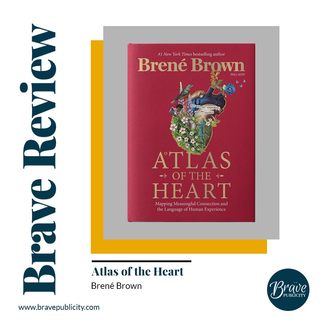 bravepublicity's tweet photo. Reading #AtlasOfTheHeart by Brené Brown has truly been enjoyable.

It felt like reading a beautiful and insightful academic novel on emotions!🥰

Our emotions and experiences are layers of biology, biography, behavior, and back story! ~ @BreneBrown.

#BravePublicity #BraveReview https://t.co/WL1BaGeYhe