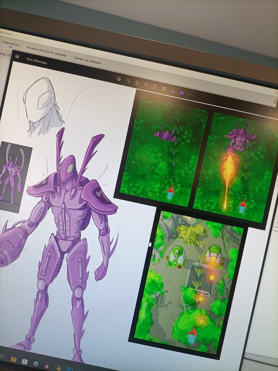 ElPayoPintor's tweet photo. Concepts y testeo de animática de ataque en @Blender https://t.co/IG80idh2yK