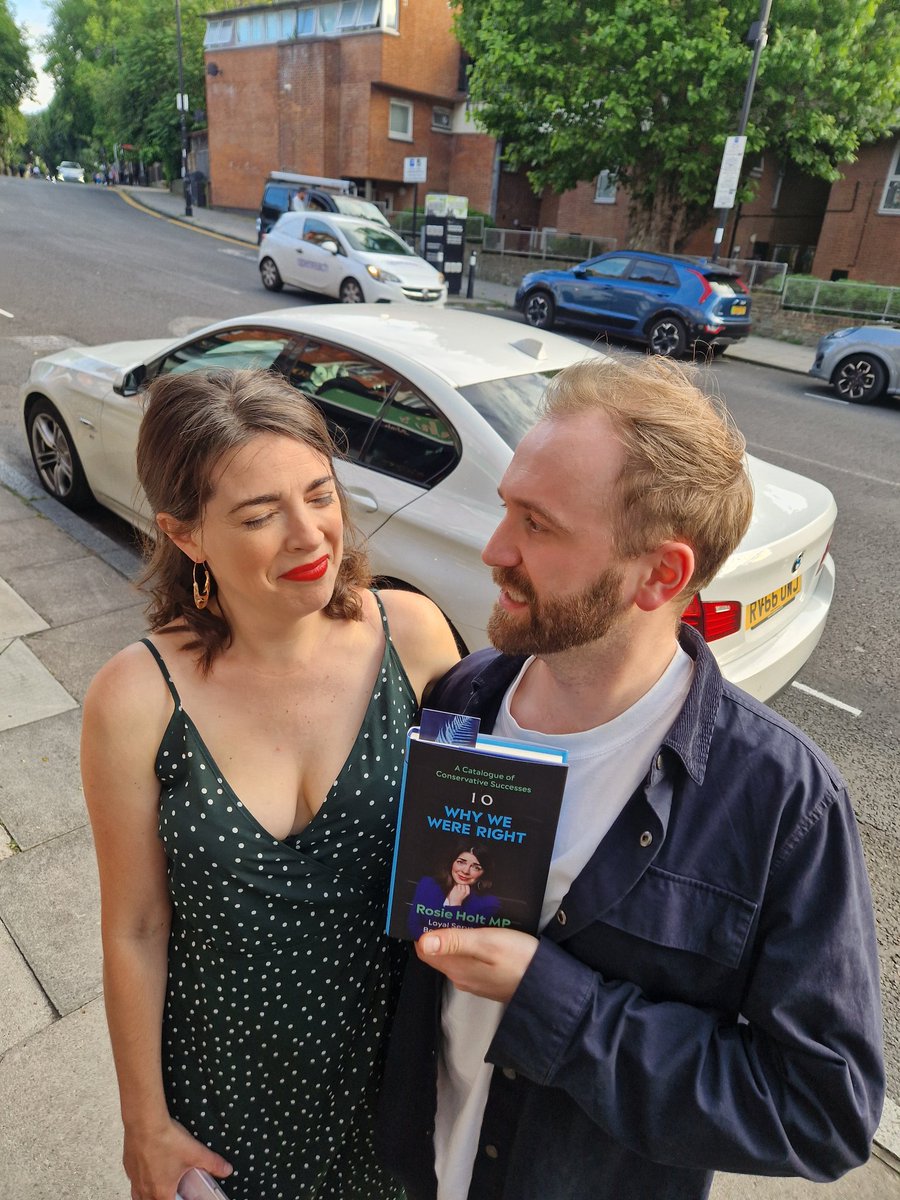 wsebag's tweet photo. Are we celebrating the launch of @RosieisaHolt's book or did we just buy a BMW? 

#WhyWeWereRight 📖 https://t.co/wnJ5TiojdQ https://t.co/eLbycMoQIO