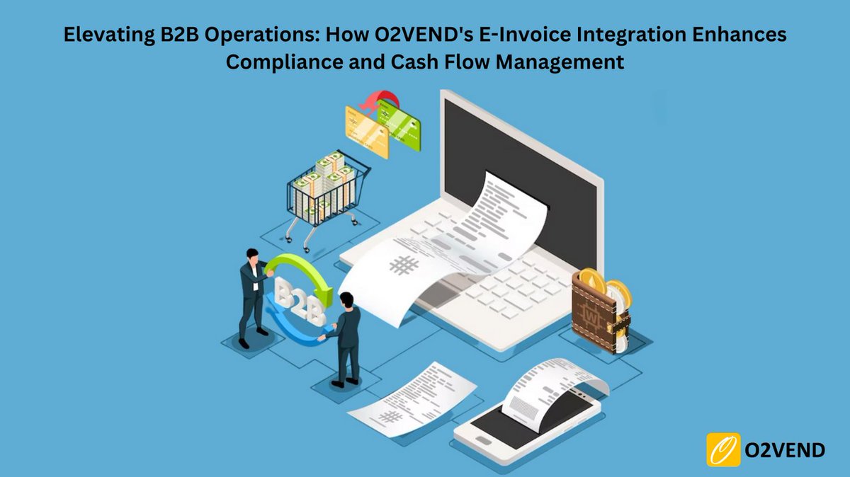 O2Vend's tweet image. Discover O2VEND&apos;s integrated E-Invoice solution! Streamline billing, ensure compliance, and manage cash flow effortlessly within O2VEND&apos;s platform. Elevate your B2B operations with seamless invoicing today!
Read More: bit.ly/4eAvFm7
#EInvoiceIntegration #B2BOperations