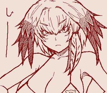 自分はアナログ絵描きでデジタルで線画を描けない時代に取り残されたマンなんですが
掲示板のお絵描き機能だけは特化して使える、これまた時代に取り残されたマン・・・。 