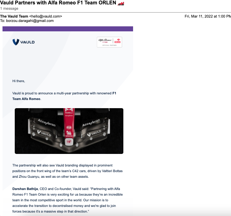 Vauld Creditors tweet media