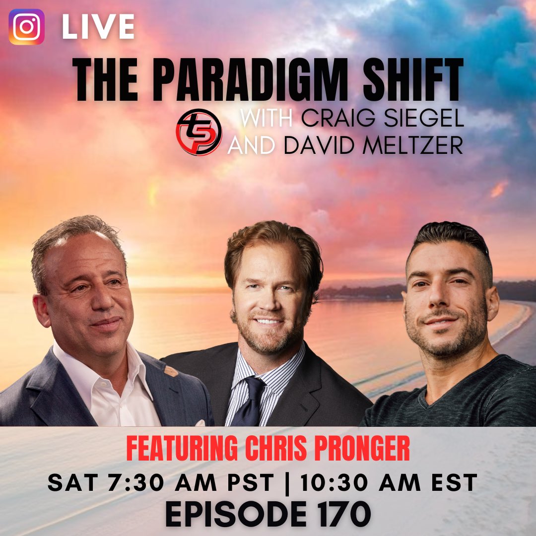 CraigSiegel_CLS's tweet image. 🎉 The 2024 Momentum Continues with Episode 170! Dive into an electrifying conversation with the Handsome @davidmeltzer and the insightful @chrispronger. Expect game-changing surprises and profound insights. Time to get buck wild! You don’t want to miss this!
Catch the episode…