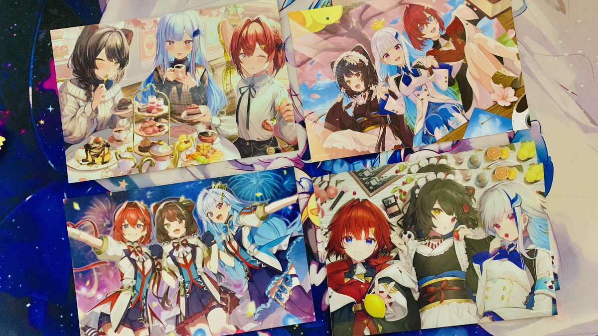さんばか 5th Anniversary キャラファイングラフ アンジュ・カトリーナ
