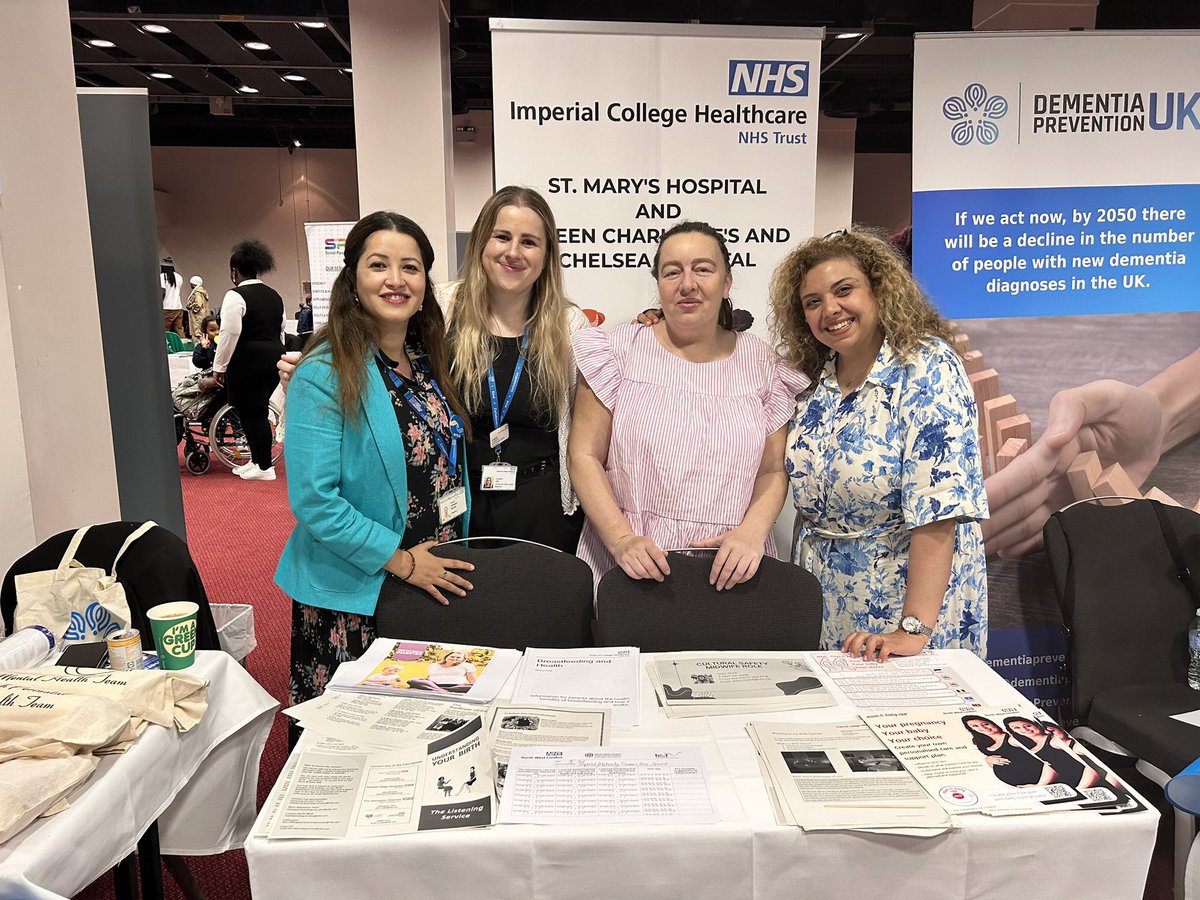 shree33342358's tweet image. Health and wellbeing promotion event #imperial Health care NHS trust.