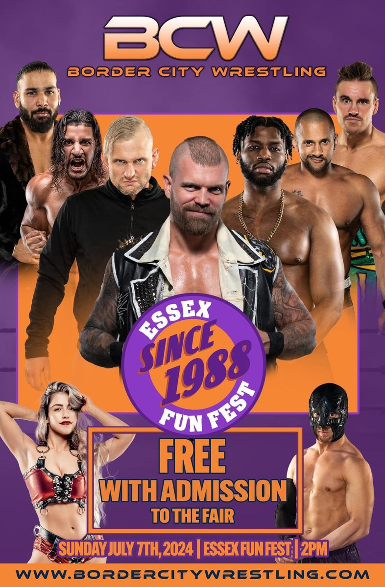 We are only TWO WEEKS AWAY from our next local showcase at the <a href="/essexfunfest/">Essex Fun Fest</a> SUNDAY JULY 7 at 2pm! Lots of familiar faces, some surprises, and the return of <a href="/CodyDeaner/">Cody Deaner</a>! FREE with Admission to Fun Fest!