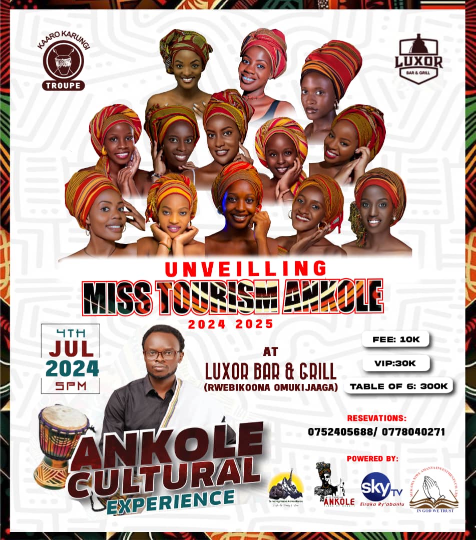 Ingurum Prima ππ. (@kakyarap) on Twitter photo This is interesting, it's on the 4th of July that miss tourism ankole will be unveiled at <a href="/LuxorBarMbra/">Luxor Bar & Grill</a>
#AnkoleCulturalXperience is must attend for you all . This is interesting, it's on the 4th of July that miss tourism ankole will be unveiled at <a href="/LuxorBarMbra/">Luxor Bar & Grill</a>
#AnkoleCulturalXperience is must attend for you all .