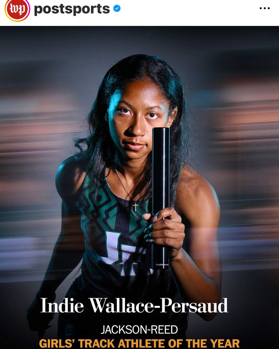 Good morning Tigers! Please let out a huge #TigerRoar and congratulations for our 💚2024 Washington Post All-Met Girls Track Athlete of the Year 💚 Indie Wallace-Persaud!! @indietheebrat we are #SuperProud of you! This is definitely #TigerPride💚
