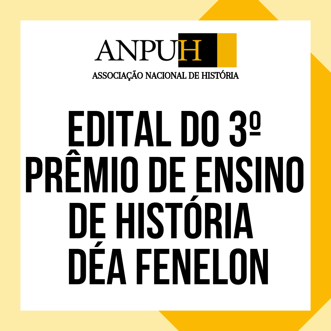 ANPUH's tweet photo. Veja o edital completo em https://t.co/2hVFZpB4kI 

#ensinodehistoria #premiodeafenelon #praticaspedagogicas https://t.co/tpVUTqWwHv