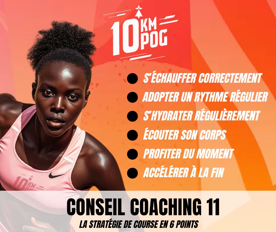 10KPOG's tweet photo. Les derniers conseils-coaching avant le jour J. Ces conseils sont utiles pour réussir au mieux sa course demain 🙌🏾 #RunInPog #WeRunGabon #RunGabon #PortGentil #Gabon https://t.co/UBedpAfaW9