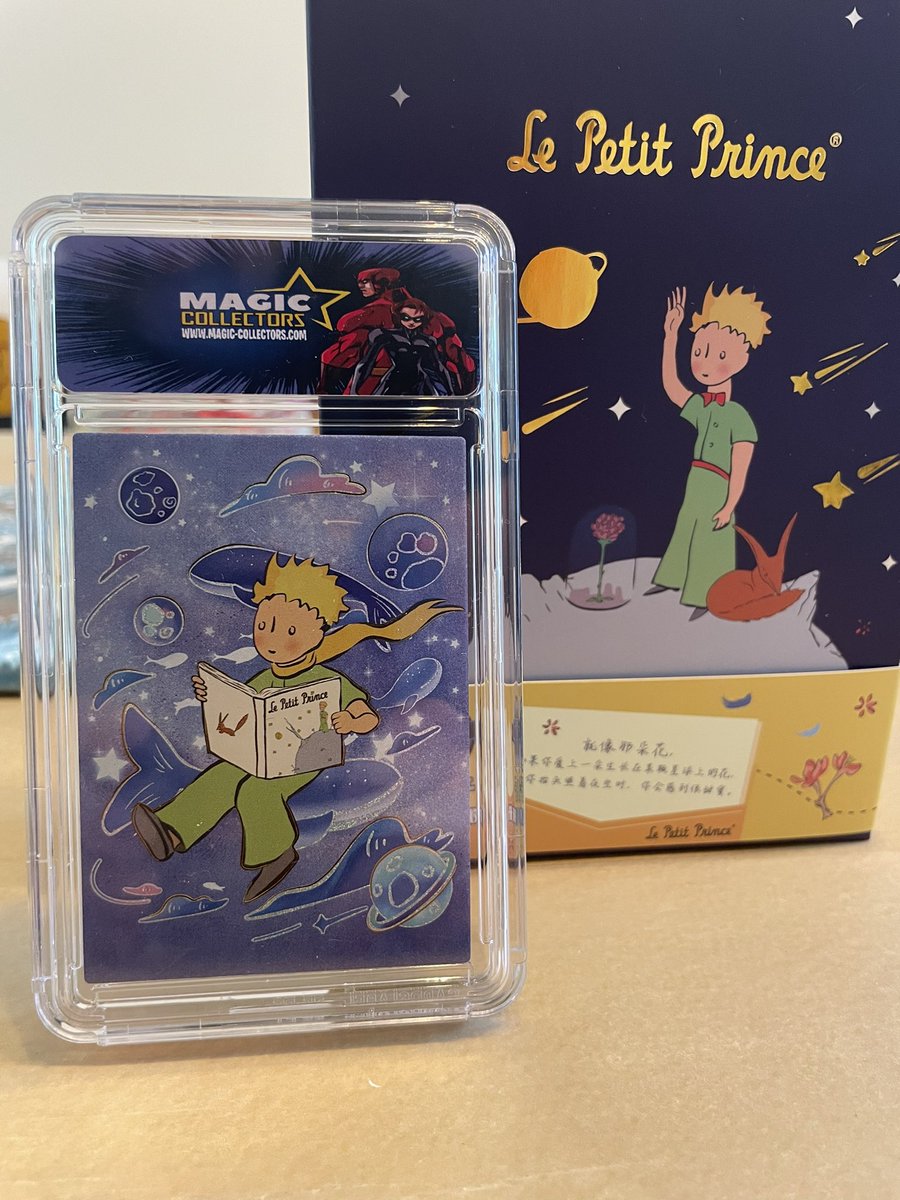jex_cards's tweet image. La pépite du jour ! 🥰
Direct dans la PC et dans un beskard @Cardslabel 

Le petit prince ✍🏼🐑
Chez @MCollectorsMars ✨

#TradingCards #NonSportCards #MagicTable #Cardsaddict #LePetitPrince