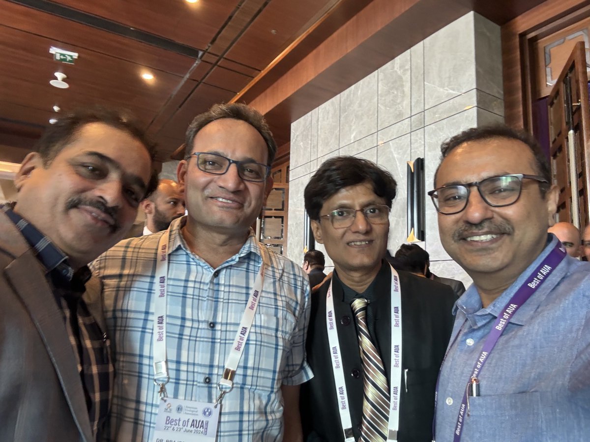 Thanks AUA and USI for the opportunity to give a talk on RIRS and non accommodating upper ureter and also meeting friends