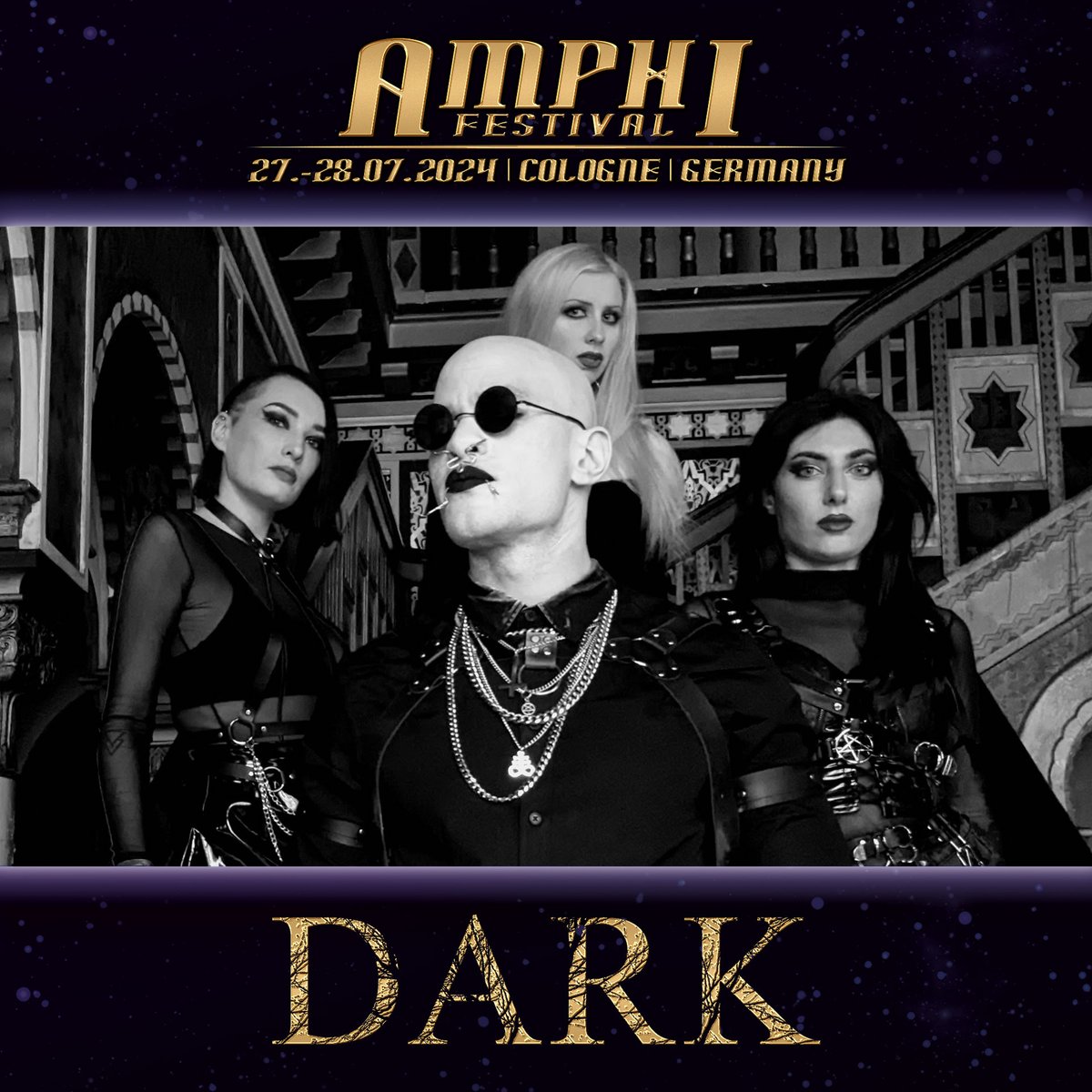 dark_darkwave's tweet image. Next Live Performance: AMPHI FESTIVAL 🦇
28th July – 15:20 @ Theater Stage
Ft. Nicole Willerton, Aleera de Lune, Benedicte Rosenswerd, and special guests.
#gothic #darkwave #postpunk