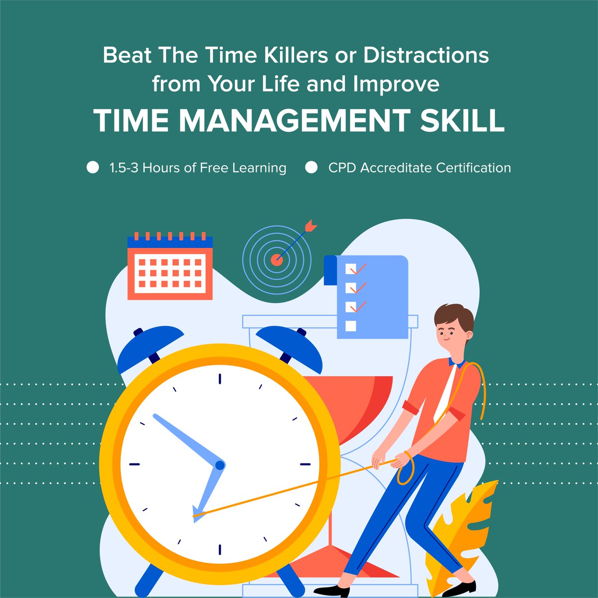 Discover the hidden secrets of time management with this free online course. Become more productive, in far less time. Course Link - alison.com/course/time-ma…

#timemanagement #timemanagementtips #timemanagementhacks #timemanagementcoach #timemanagementskills