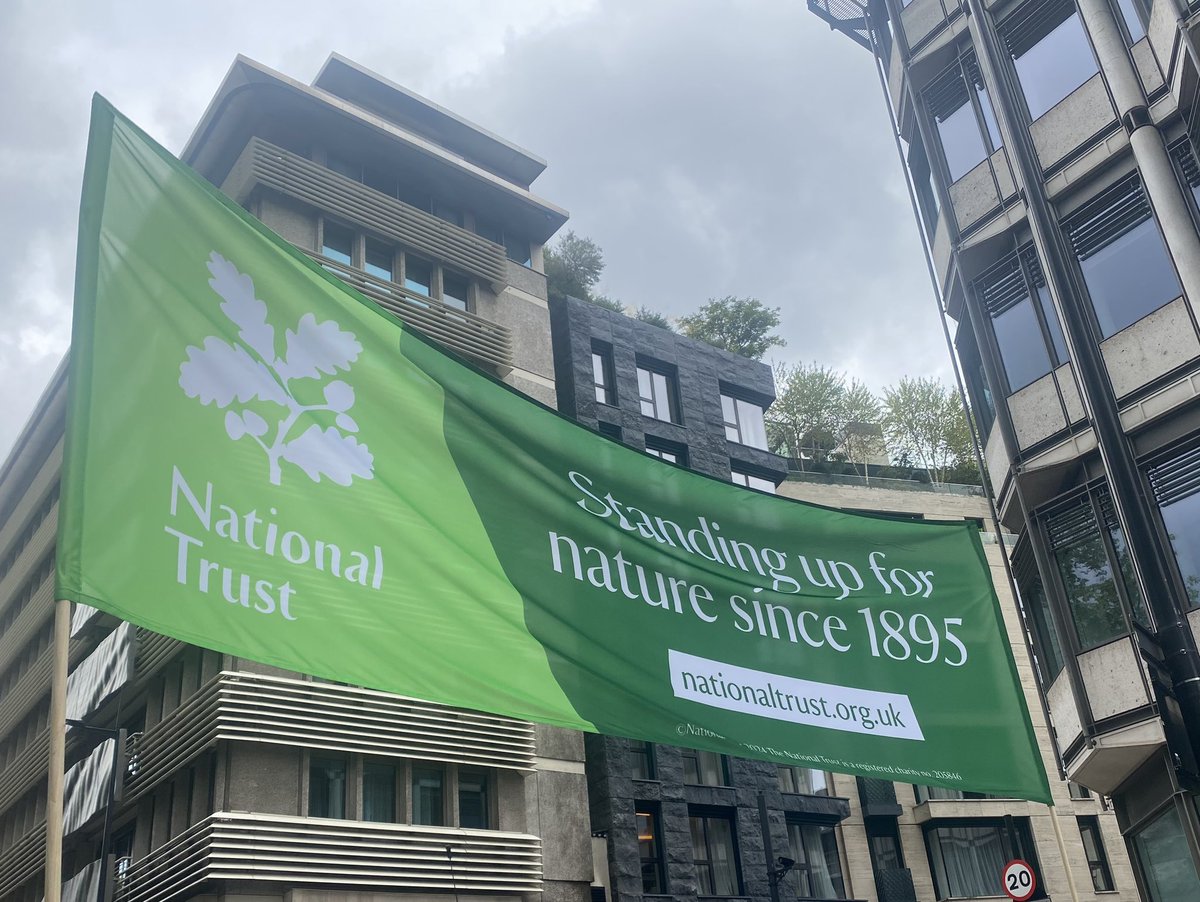 Down with this sort of thing! The National Trust is on the march. We work hard for nature, we haven’t had a cup of tea for two hours, and we could get quite cross. 
#RestoreNatureNow