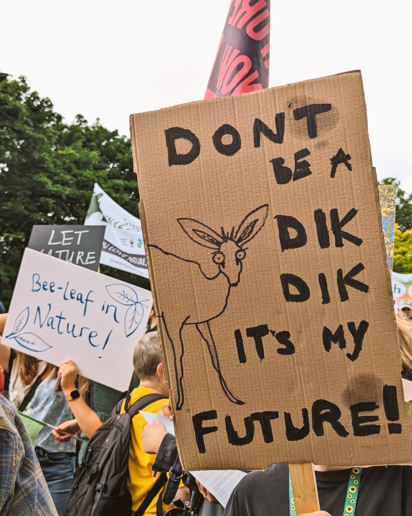 Sending the message our politicians need to hear! #RestoreNatureNow