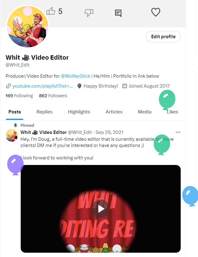 Whit 🎥 Video Editor tweet media