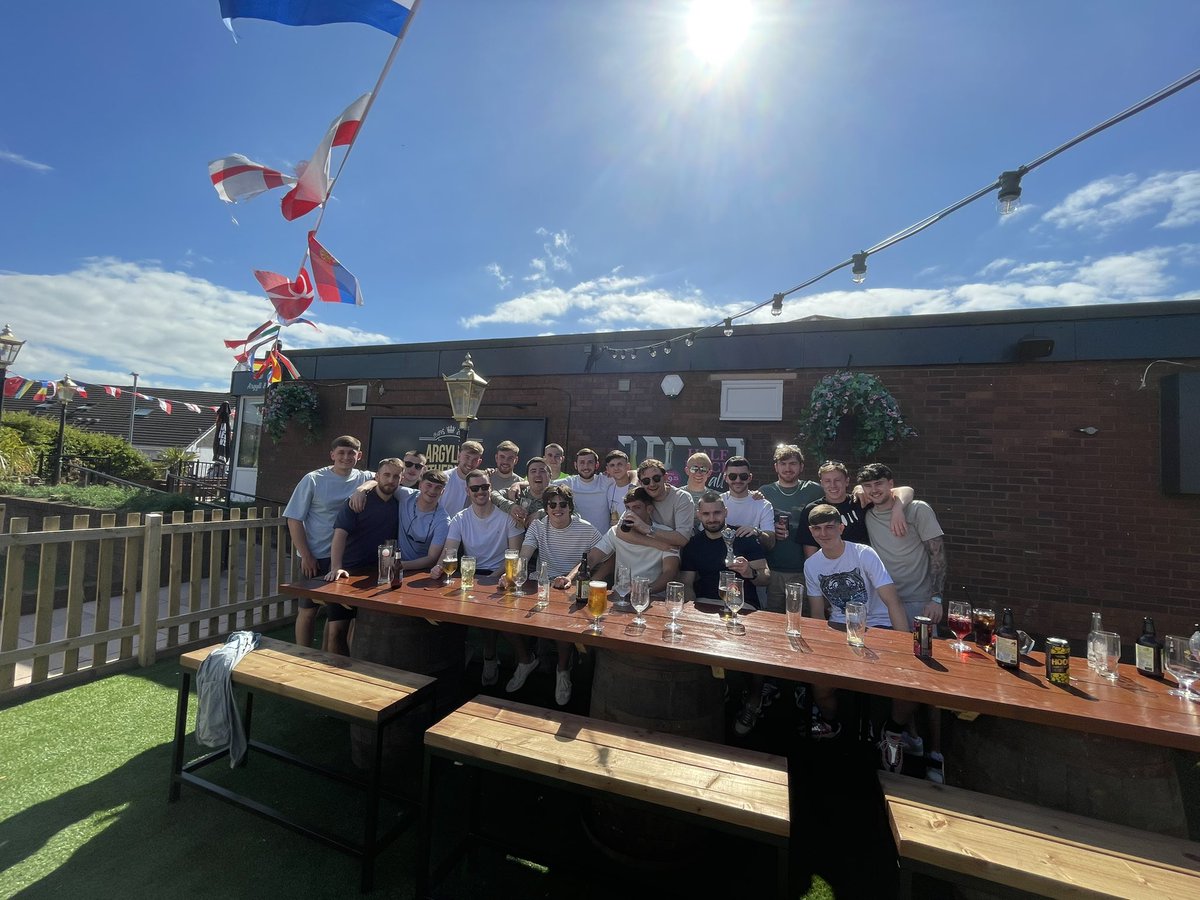 Presentation day for us 🔵🟡

Top scorer <a href="/JimLudbrook/">Jim Ludbrook</a> and <a href="/danohal11/">Daniel O’Halloran</a> 
Most assists <a href="/joel_whalley/">Joel Whalley</a> 
Coaches player <a href="/joel_whalley/">Joel Whalley</a> 
Managers player <a href="/aaron8hughes/">Az</a> 
Players player <a href="/JimLudbrook/">Jim Ludbrook</a>