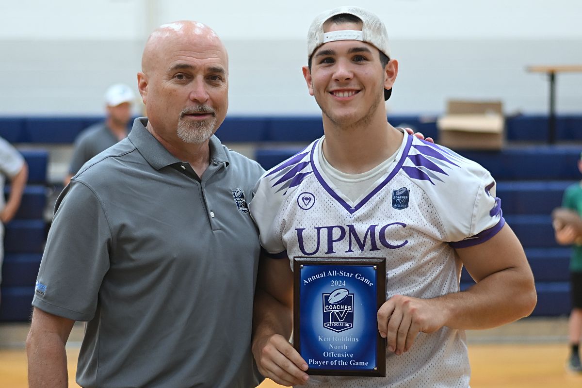 Congratulations to our MVP winners:

Overall MVP: Jaylen Andrews, Loyalsock

North Offensive: Tyler Gee, Loyalsock
North Defensive: Tate Sechrist, Jersey Shore

South Offensive: Mark Pastore, Selinsgrove
South Defensive: Adam Chonko, Northwest Area