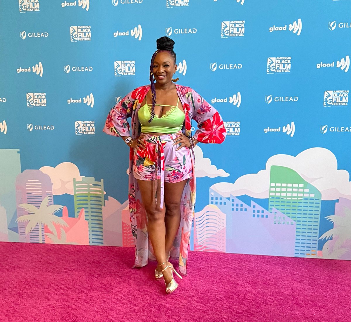 tinyurl.com/4xmjywhe  <a href="/glaad/">GLAAD</a> Thank you for highlighting both my projects #ChocolateWithSprinkles and #DownInTheValley and me as a producer and a proud member of the community. I had a ball at the brunch and was so inspired by all of the Queer creatives there.