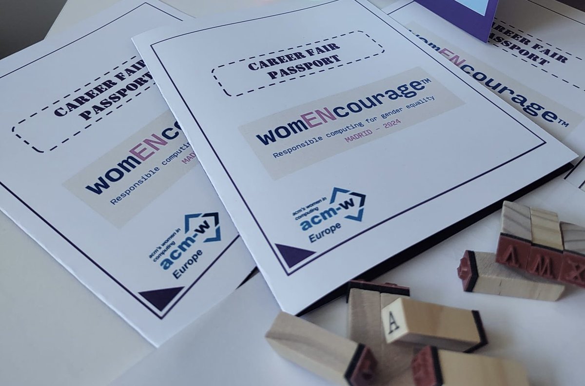 Paloma Diaz (@mpalomad) on Twitter photo At the <a href="/ACMwomENcourage/">ACM-W womENcourage</a> career fair we have a surprise for you designed by our amazing chairs <a href="/mbelcrypt_vasco/">Maribel Glez. Vasco</a> and @larrabeitiDavid. Check the details womencourage.acm.org/2024/career-fa… #womencourage2024 At the <a href="/ACMwomENcourage/">ACM-W womENcourage</a> career fair we have a surprise for you designed by our amazing chairs <a href="/mbelcrypt_vasco/">Maribel Glez. Vasco</a> and @larrabeitiDavid. Check the details womencourage.acm.org/2024/career-fa… #womencourage2024
