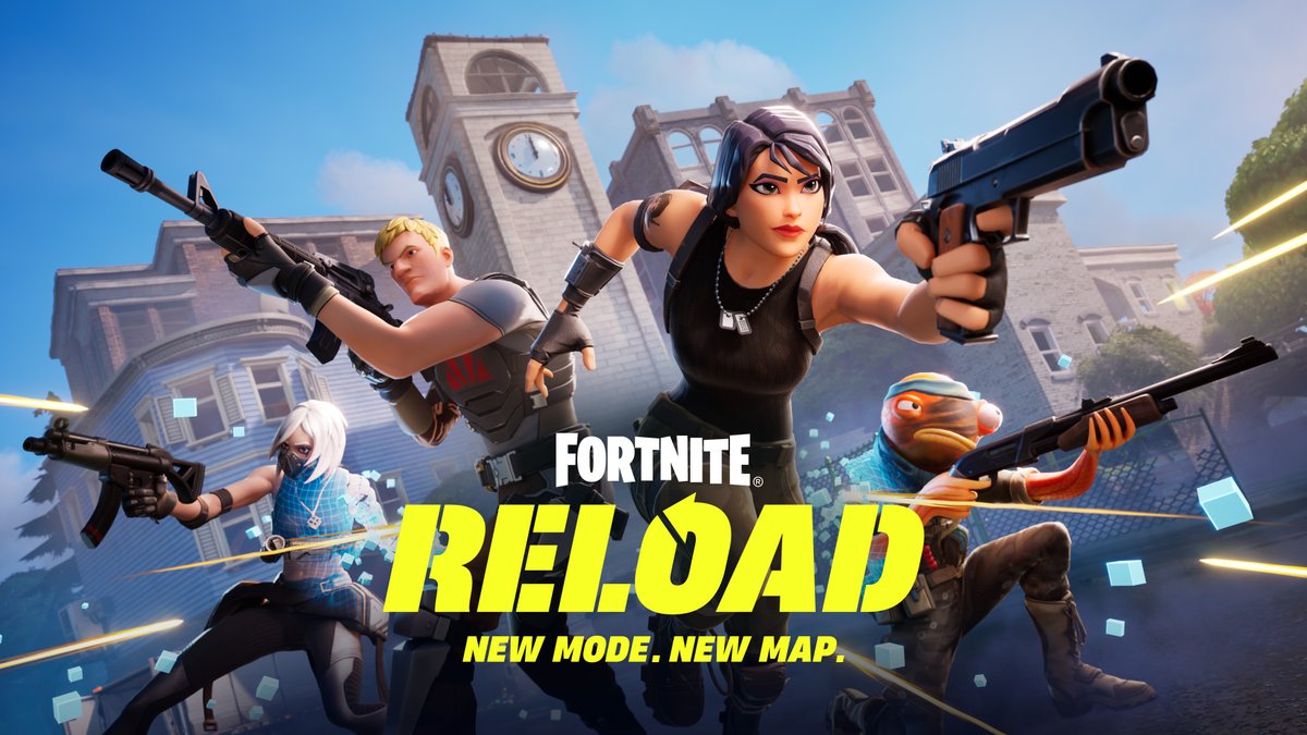 FortniteR3load's tweet image. Fortnite Reload NEW MOD. NEW MAP. #FortniteReload