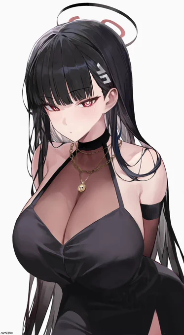 #ブルアカ  ドレス リオ * Re-upload 