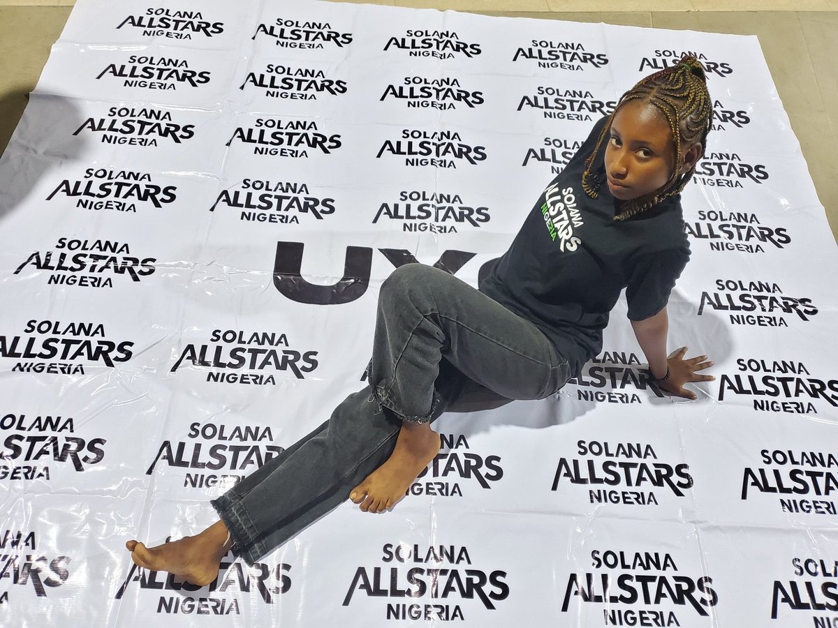 𖤍 | Mishael🎭 💜 (@web3barbie_001) on Twitter photo Live at the Solana All Stars Community Meetup Uyo 2.0. LFG 🚀🚀🚀
You're missing out the fun and I'm missing you too ‼️
Thanks <a href="/AllstarsNG/">Solana Allstars Nigeria 🇳🇬</a> for this event 😊
#SolanaAllstarsNg Live at the Solana All Stars Community Meetup Uyo 2.0. LFG 🚀🚀🚀
You're missing out the fun and I'm missing you too ‼️
Thanks <a href="/AllstarsNG/">Solana Allstars Nigeria 🇳🇬</a> for this event 😊
#SolanaAllstarsNg
