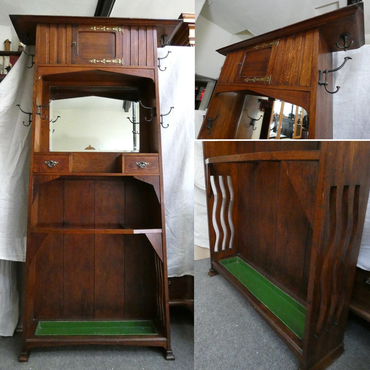 antiques_atlas's tweet photo. Charming oak Arts &amp; Crafts hall stand attributed to Liberty &amp; Co.
For Sale from Athey Antiques on Antiques Atlas.
https://t.co/Atny2tDDUT
#artsandcraftsantiques #libertyandco #libertyfurniture #hallstand #antiquehallstand #antiquestickstand https://t.co/COpDqT6X7y